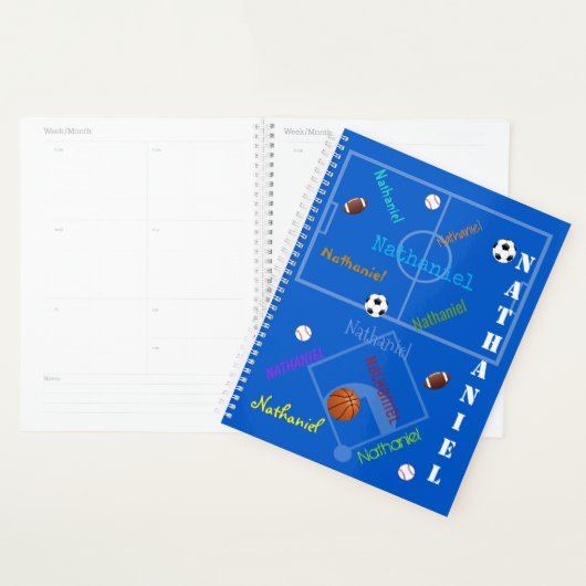 Dagelijkse planning voor kinderen - Sportthema - H Planner (Display)