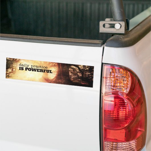 Dagelijkse Praktijk Bumpersticker (Op Truck)