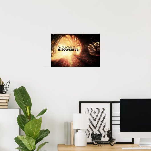 Dagelijkse Praktijk Poster (Thuiskantoor)