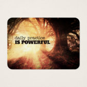 dagelijkse praktijk visitekaartje (Voorkant)