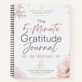 Dagelijkse reflectie, mindfulness & geluks-werkboe notitieboek
