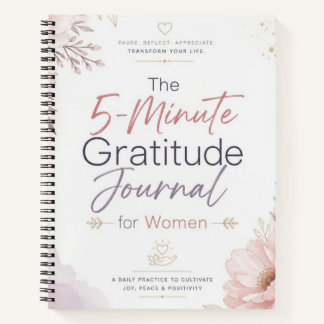 Dagelijkse reflectie, mindfulness & geluks-werkboe notitieboek