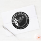 Dagelijkse RTL Pride Ronde Sticker (Envelop)