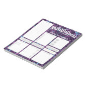 Dagelijkse slijtvastheidsgewoonte voor 5,5-inch x  notitieblok (Linkerzijde)