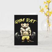 Dagelijkse Staples Gym Rat Fitness Bodybuilding Ku Kaart (Gele Bloem)