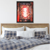 Dagelijkse stemmen canvas afdruk (Insitu (Slaapkamer))