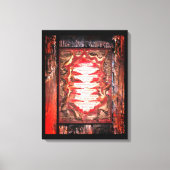 Dagelijkse stemmen canvas afdruk (Voorkant)