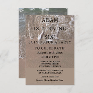 Dagelijkse strand Nautical Custom Trendy Cool Kaart