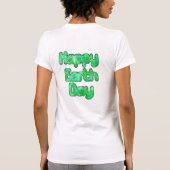 Dagelijkse T-shirts op de Dag van de Aarde (Achterkant)