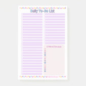 dagelijkse takenlijst post-it® notes (Voorkant)