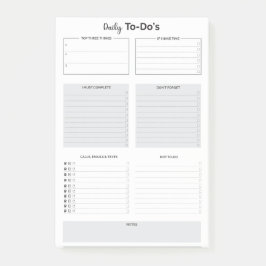 dagelijkse - to-do-lijst post-it® notes