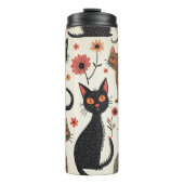 Dagelijkse Tumbler met Schattig Cat Design Thermosbeker (Voorkant)