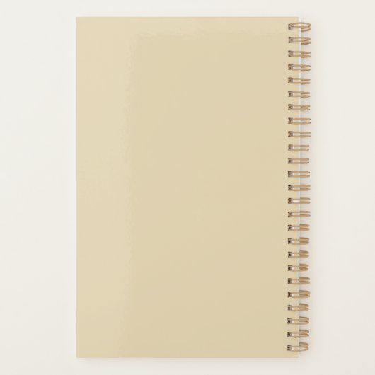 Dagelijkse uitgaven tracker planner met aangepaste (Achterkant)
