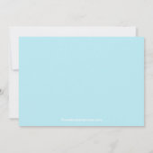 Dagelijkse uitnodiging voor het zwemmen in het str (Achterkant)