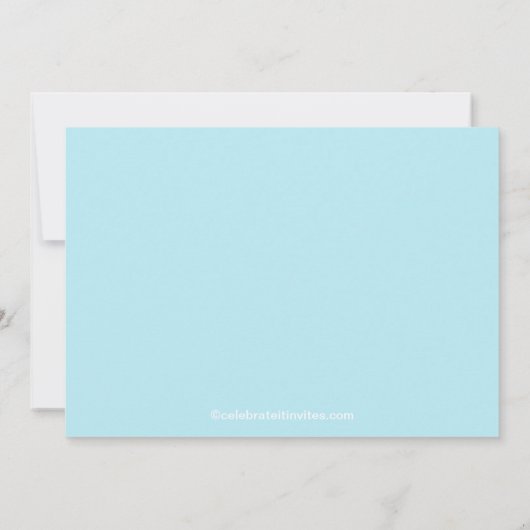 Dagelijkse uitnodiging voor het zwemmen in het str (Achterkant)