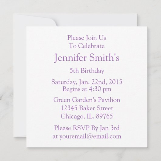 Dagelijkse uitnodigingen voor een notebook (Achterkant)