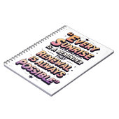 Dagelijkse Vernieuwing – Inspirerend Sunrise Quote Notitieboek (Linkerzijde)