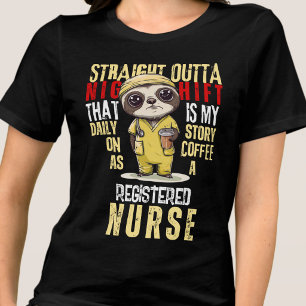 Dagelijkse verpleegster nachtdienst Infectiebestri Tri-Blend Shirt