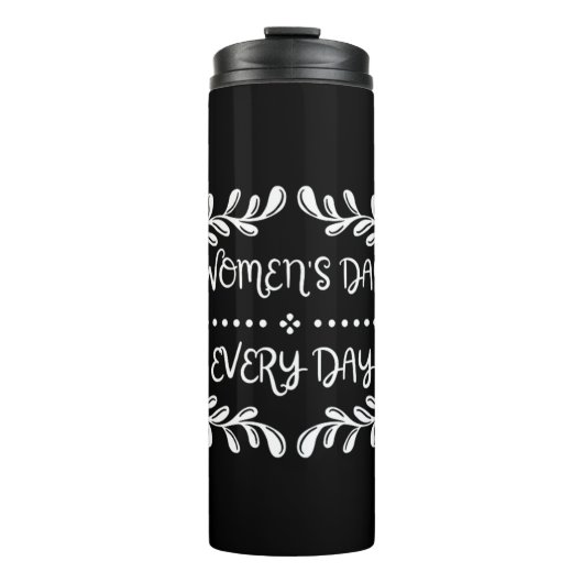 Dagelijkse vrouwendag thermosbeker (Voorkant)