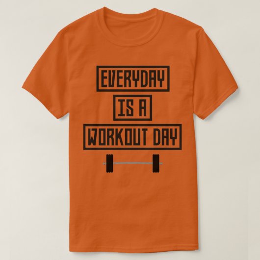 Dagelijkse werkdag R3iqj T-shirt (Design voorkant)