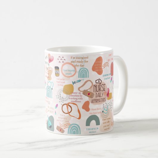 Dagelijkse zestiging Mok (Voorkant rechts)