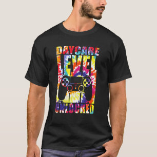 Dagelijkse zorg onvergrendelde kleurstof weer teru t-shirt