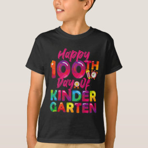 Dagen Alle Leerkracht Gelukkige 100ste Dag van Kin T-shirt