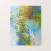 Dagen als deze - Abstracte impressionistische schi Legpuzzel (Verticaal)