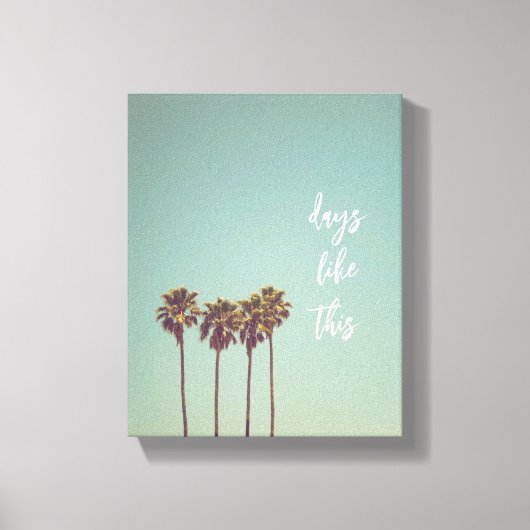 DAGEN ALS DEZE - Afdrukken van galerijwandcanvas (Voorkant)