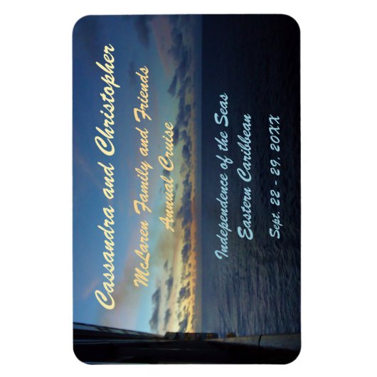 Dagen bij Zee grote zijdeurmarker Magneet (Verticaal)