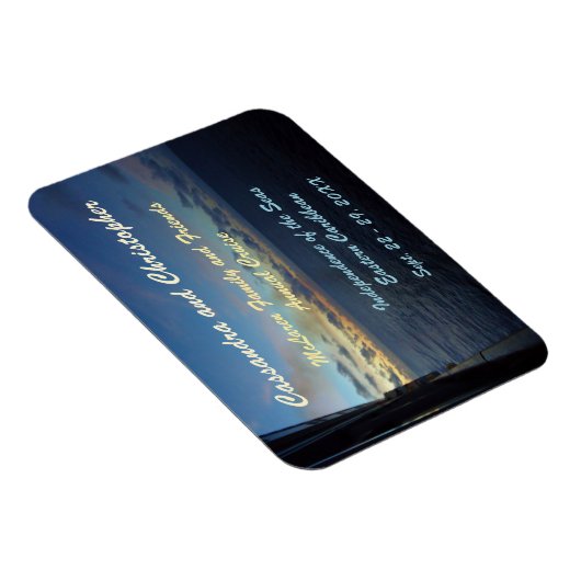 Dagen bij Zee Stateroom Deurmarkering Magneet (Rechterzijde)