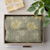 Dagen bloemen  ephemerpatroon tissuepapier (Geschenk)