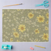 Dagen bloemen  ephemerpatroon tissuepapier (Craft)