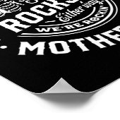 Dagen dat ik het rock Moederschap Sk Poster (Hoek)