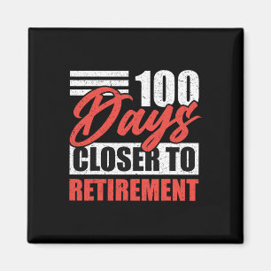 Dagen Dichter Bij Het Pensioen Vieren Magneet