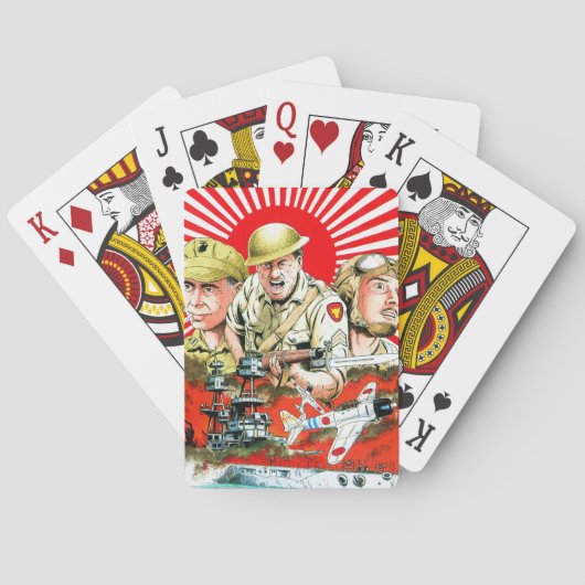 Dagen donkere speelkaarten (Achterkant)