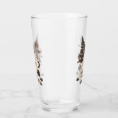 Dagen en bladeren - transparant op room. glas (Rechts)