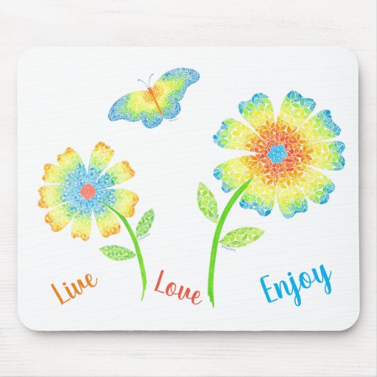 Dagen en Muismat van de vlinder (Voorkant)