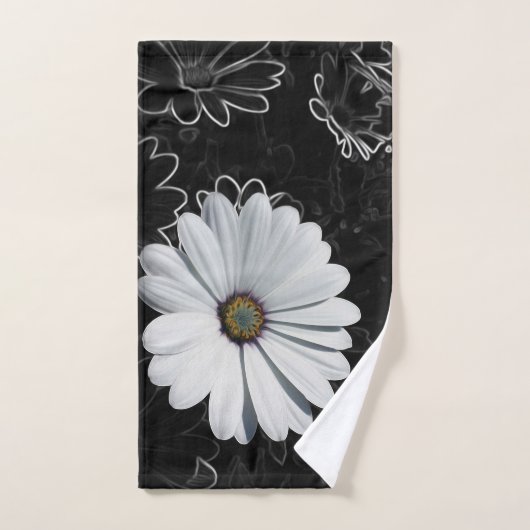 Dagen en schaduwen van grijs bad handdoek (Handdoek)