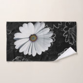 Dagen en schaduwen van grijs bad handdoek (Handdoek)