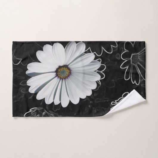 Dagen en schaduwen van grijs bad handdoek (Handdoek)