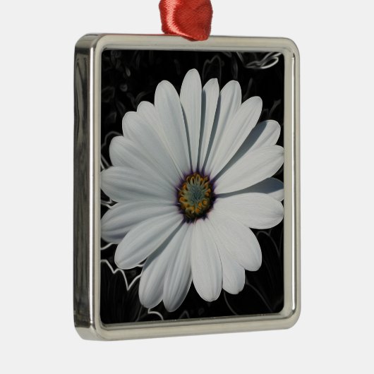 Dagen en schaduwen van grijs metalen ornament (Rechts)