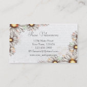  dagen en schrijven voor meerdere doeleinden visitekaartje (Achterkant)