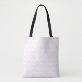 Dagen en Stippen - Pastel Roze, Geel en Paars Tote Bag (Voorkant)