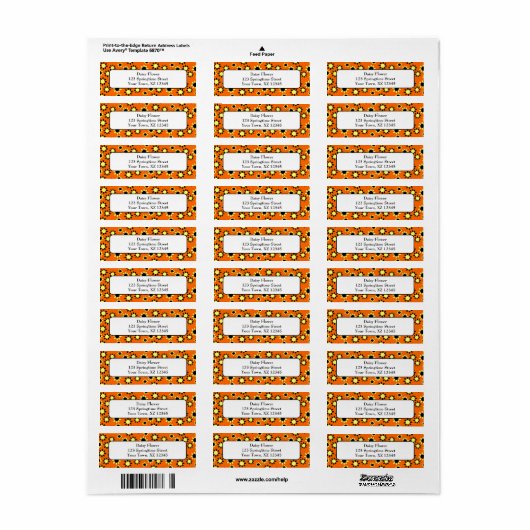  dagen etiket (Full Sheet)