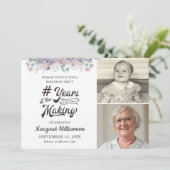 Dagen Floral 2 Foto's van de MAKING Kaart (Staand voorkant)