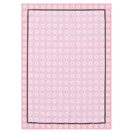  Dagen, Franse pinken en zwarte grens Tafelkleed