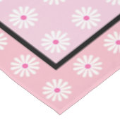  Dagen, Franse pinken en zwarte grens Tafelkleed (Gekanteld)