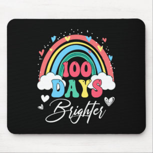 Dagen Helderder Regenboog Leraar Student 100ste Da Muismat
