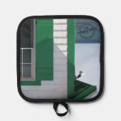 Dagen Huisjes Pottenhouders Pannenlap (Voorkant)